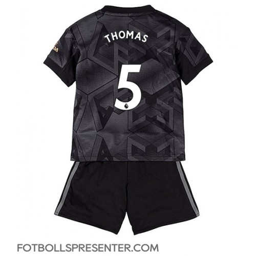 Arsenal Thomas Partey #5 Bortatröja Barn 2022-23 Kortärmad (+ korta byxor)